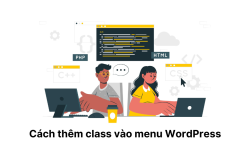 Cách thêm class vào menu WordPress